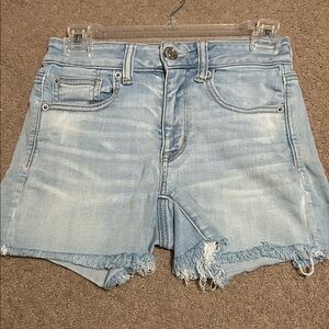 American Eagle Outfitters Light Wash Jean Shorts